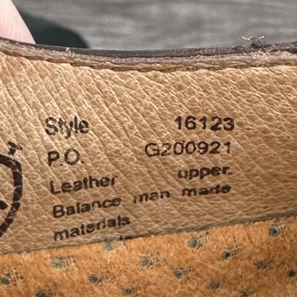 ARIAT JAMIE LEATHER lace equestrian oxford. 7.5 - Picture 9 of 10